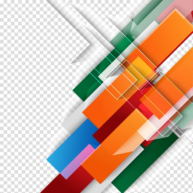 لون الشكل التصميم الجرافيكي ، خلفية تقنية ملونة ، ديكورات مجردة باللون
