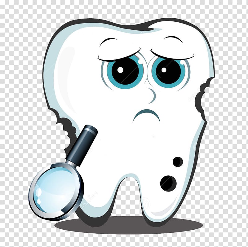 تسوس الأسنان الأسنان البشرية ، الرسوم المتحركة PNG