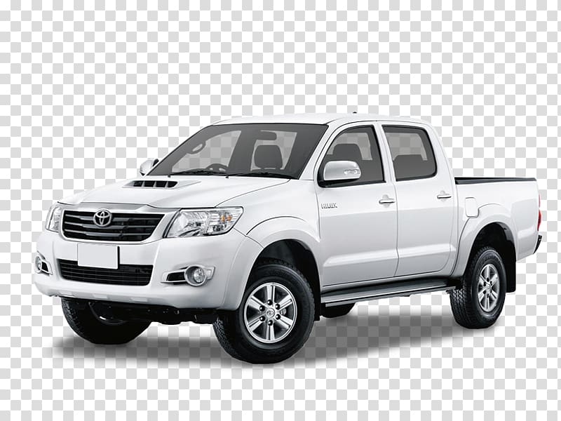أبيض Toyota crew cab truckl، تويوتا Hilux سيارة بيك آب شاحنة تويوتا HiAce، شاحنة صغيرة PNG