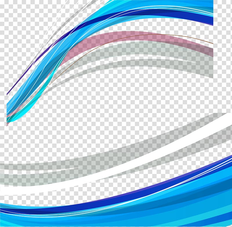 ألوان متنوعة ، خطوط تجريد الكمبيوتر الزرقاء ، العلوم خلفية مخططة زرقاء PNG