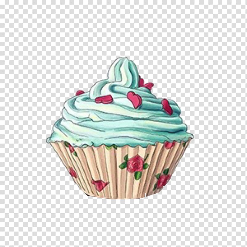 الأخضر فن كب كيك ، كعكة عيد ميلاد الكعك الكعك رسم الرسم ، كعكة PNG
