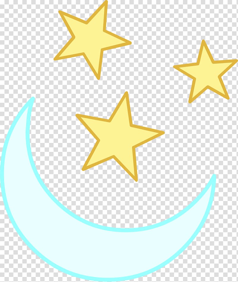 نجوم وقمر للتلوين