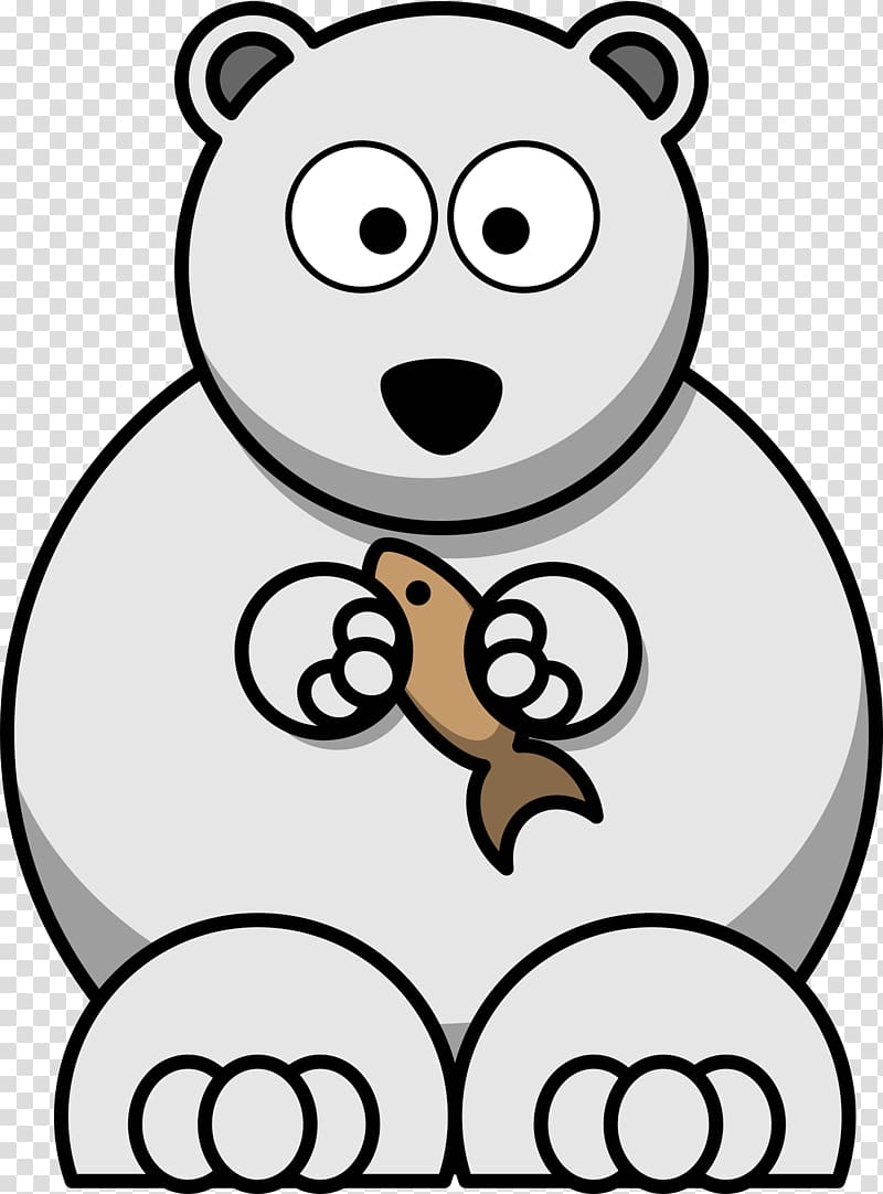 الدب القطبي الأشبال الرسم الدب القطبي Png