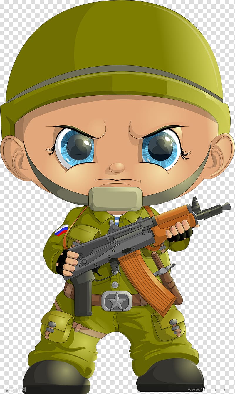 جندي الكرتون Q نسخة ، عيون قبل جنود الرسوم المتحركة PNG