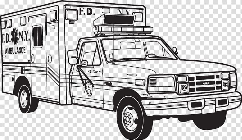 سيارة إسعاف شاحنة سرير جزء مركبة تجارية سيارة Png