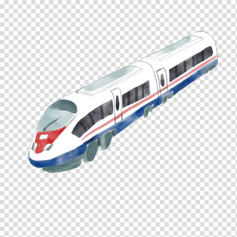 قطار قطار فائق السرعة النقل Maglev ، قطار أبيض PNG