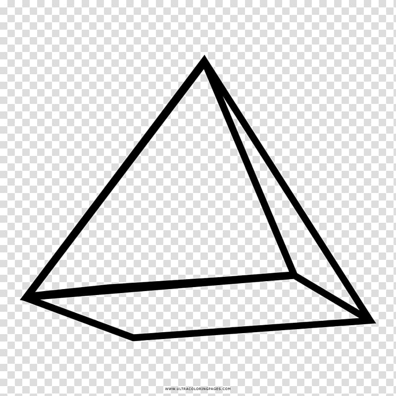 الهرم رسم تلوين كتاب مثلث الخط الهرم Png