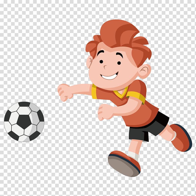 رسم اطفال يلعبون كرة قدم