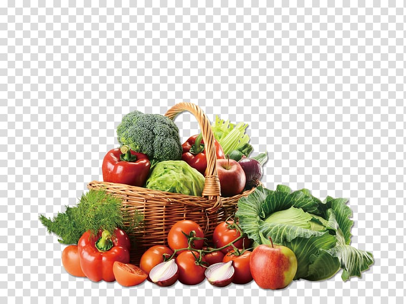 سلة فواكه ، طعام عضوي نباتي نباتي فود إيمز ، خضار ، فواكه وخضروات