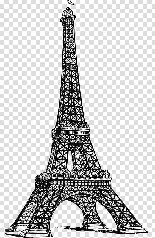 برج إيفل باريس تصوير فن رسم برج إيفل Eiffel Png