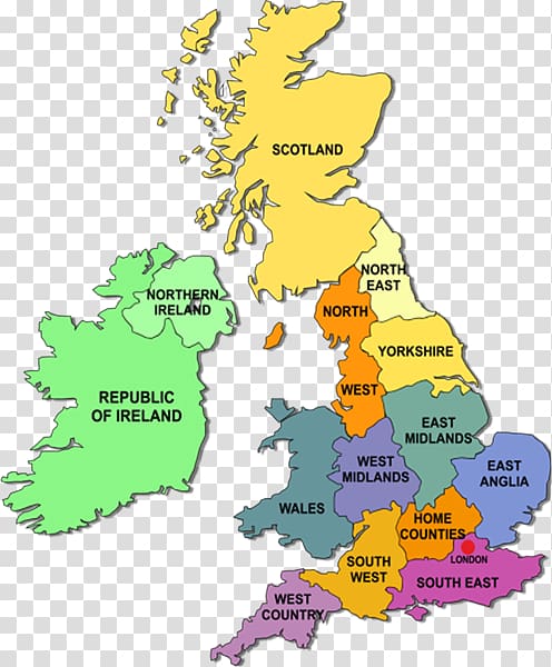 خريطة بريطانيا العظمى Png